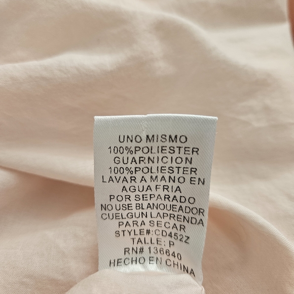 Pink Lace Dress Size S Cottagecore Feminine Coquette Girl Pastel Ruffle Bohemian - Picture 12 of 13